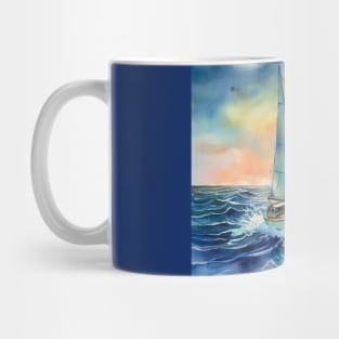 I Love Sailing Mug